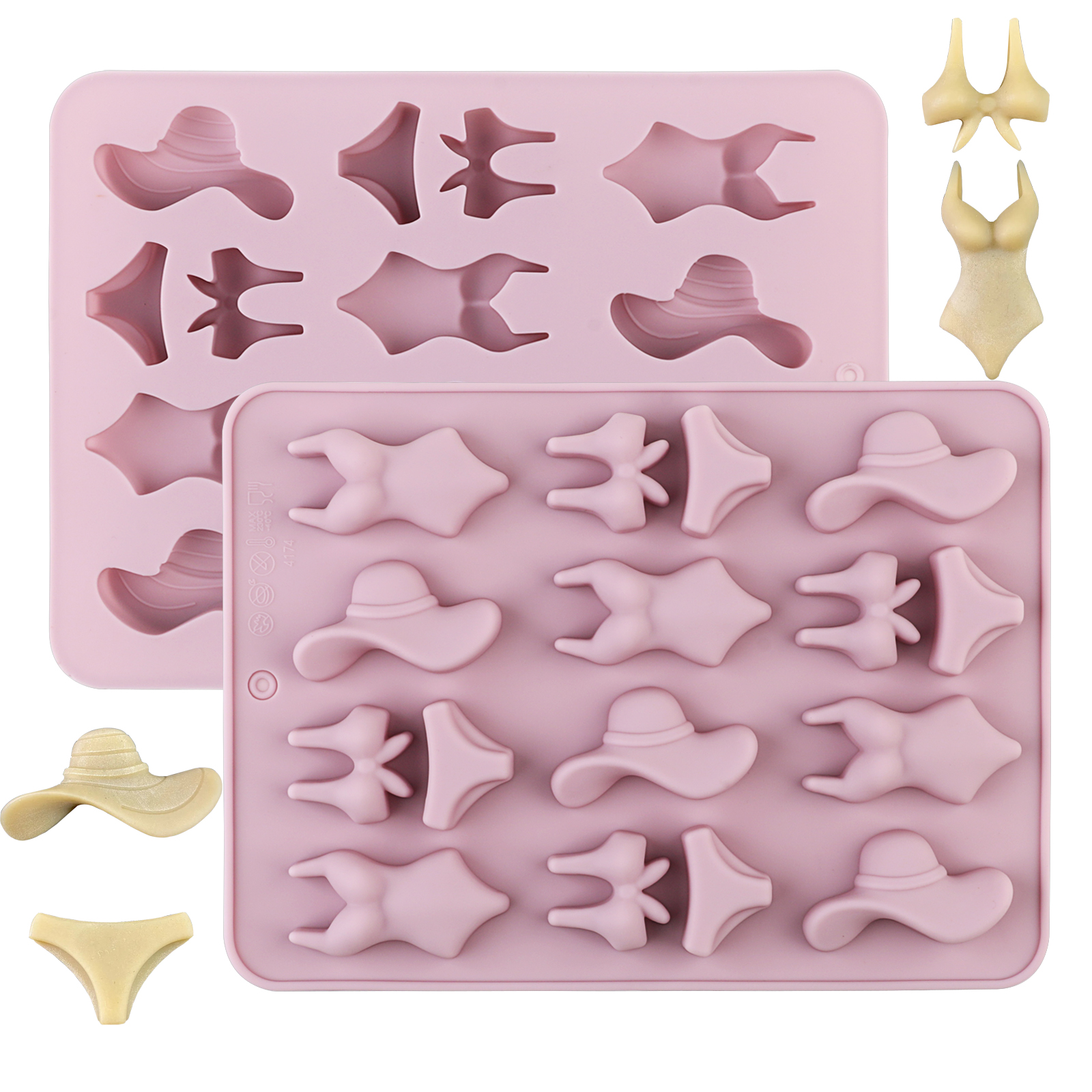 Soap Making Bar - A Summer-Themed Beach Bikini Mold, Swimsuit