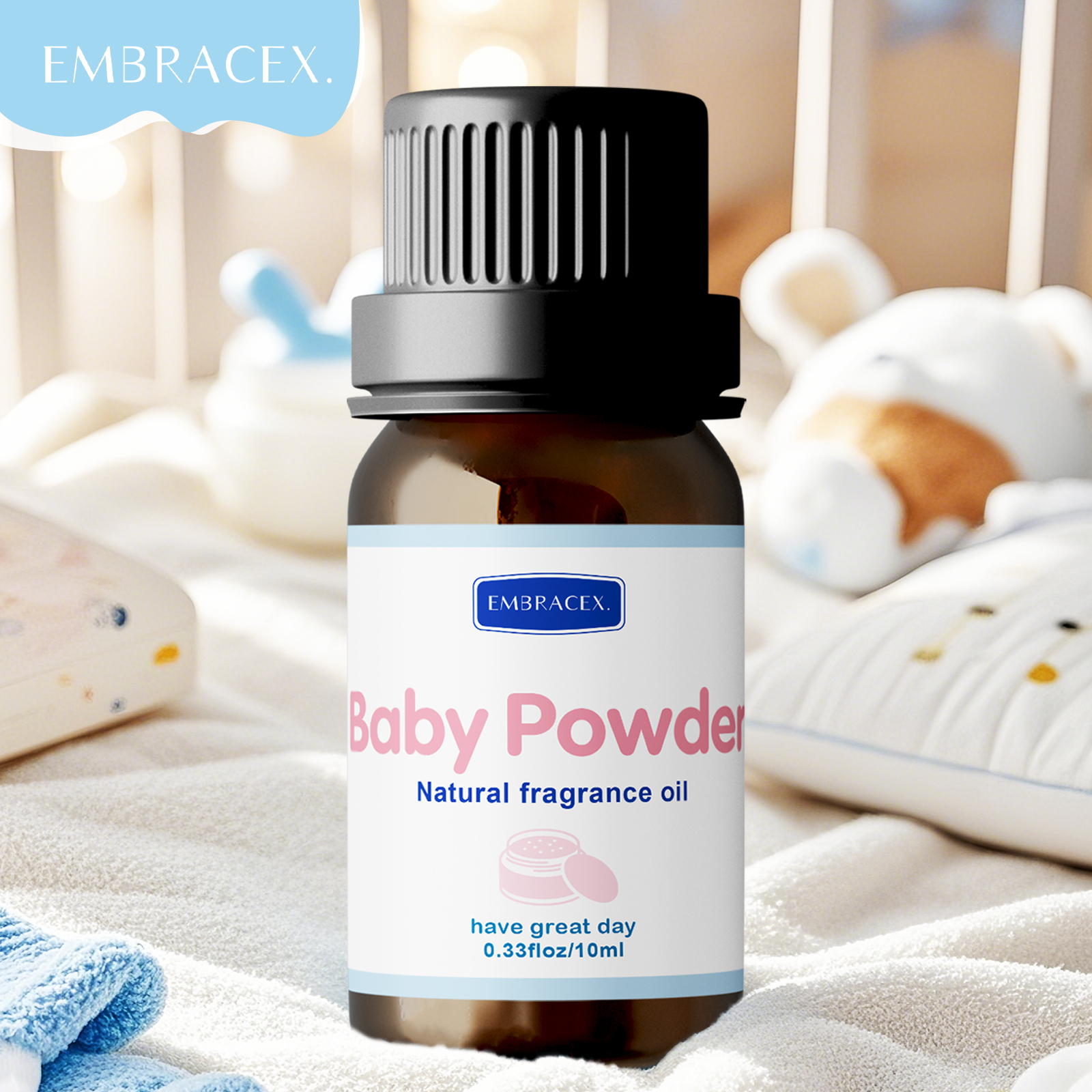 Soap Making Friends - 10ml Baby Powder Essential Oil Long