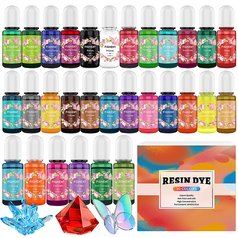 Soap Making Ingredients - DIY Epoxy Resin Pigment Kit Candle