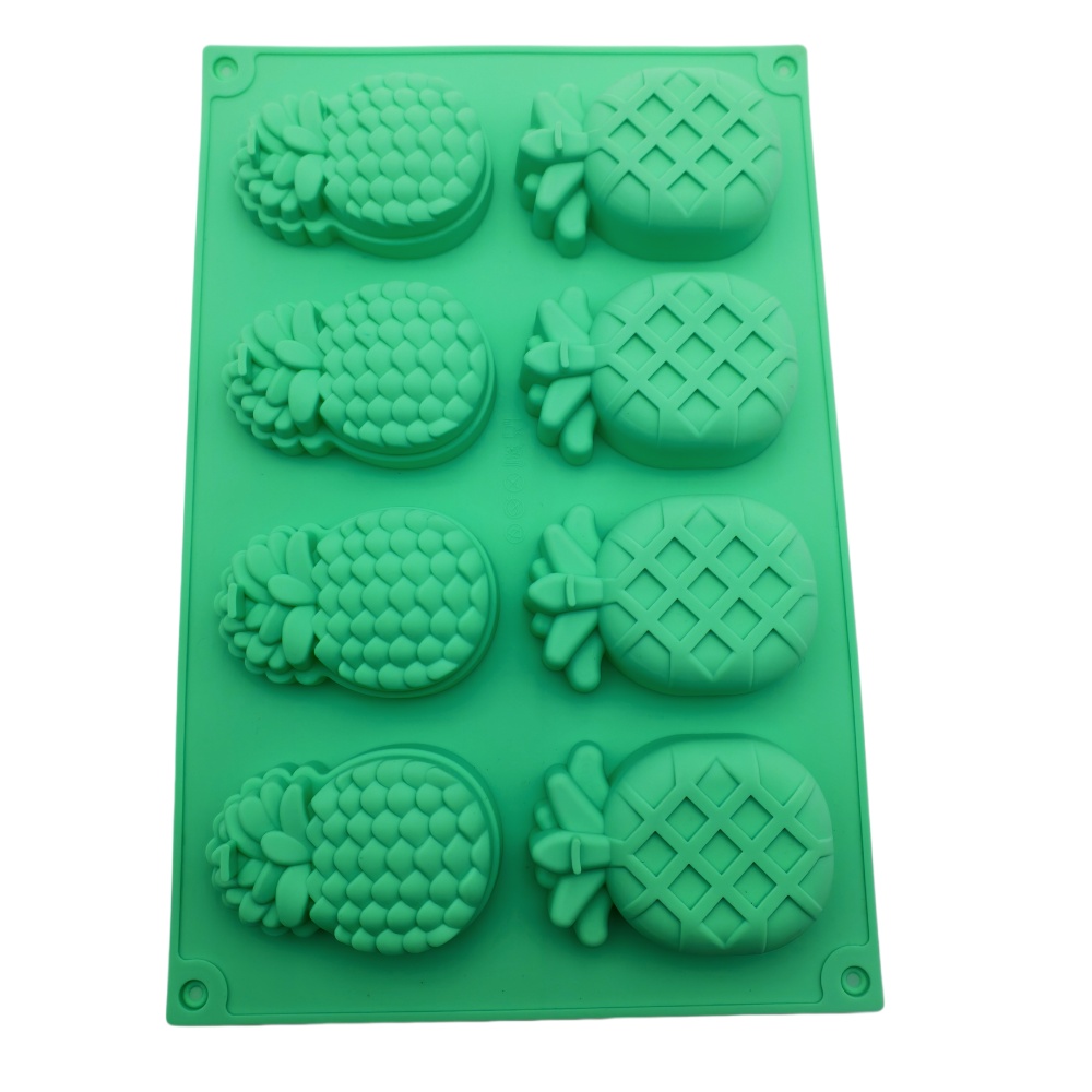 Soap Making Tutorial - Pineapple Shape Silicone Cake Mold 8