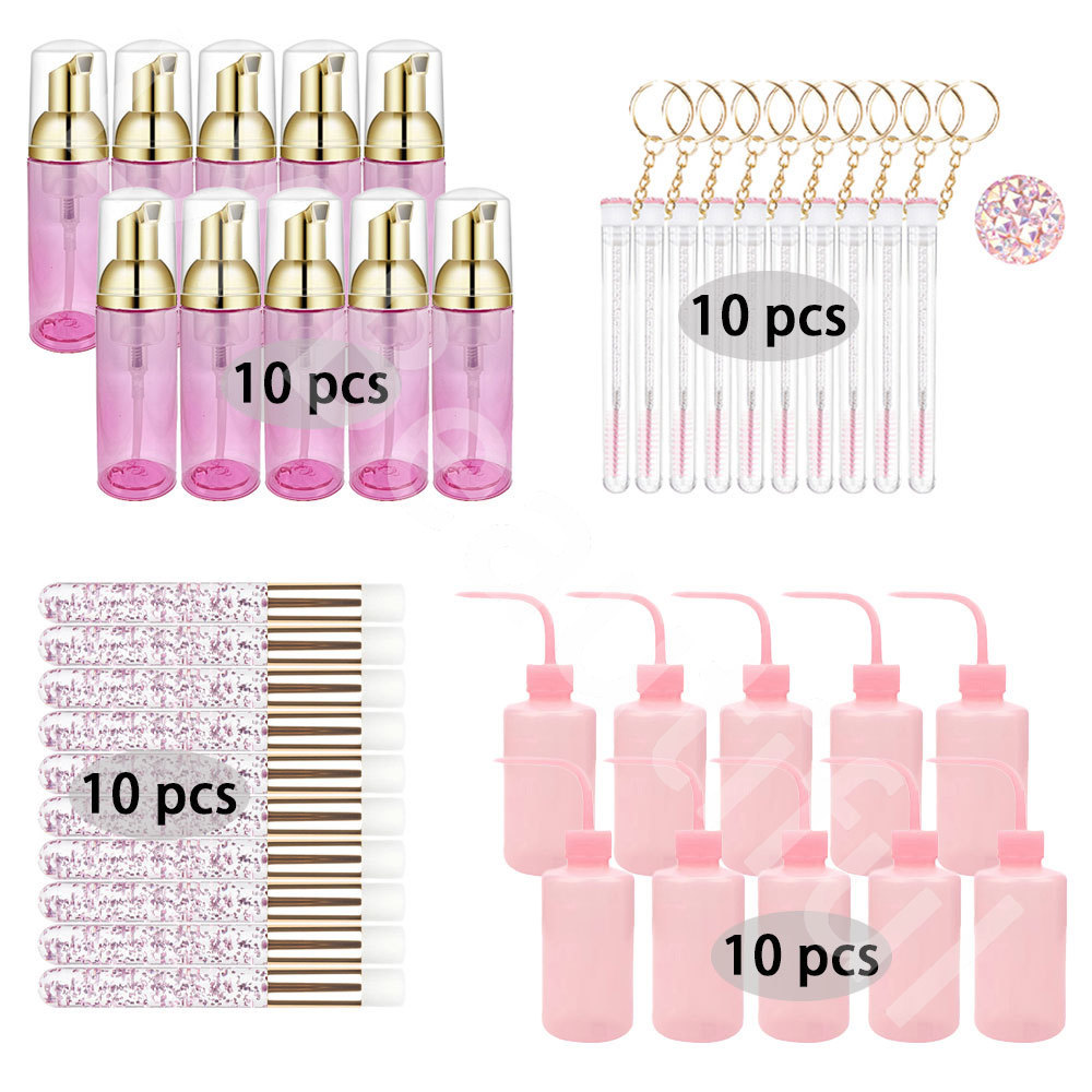 Soap Making Tutorial - 40Pcs/Set Grafting Eyelash Cleaning Set 60ML