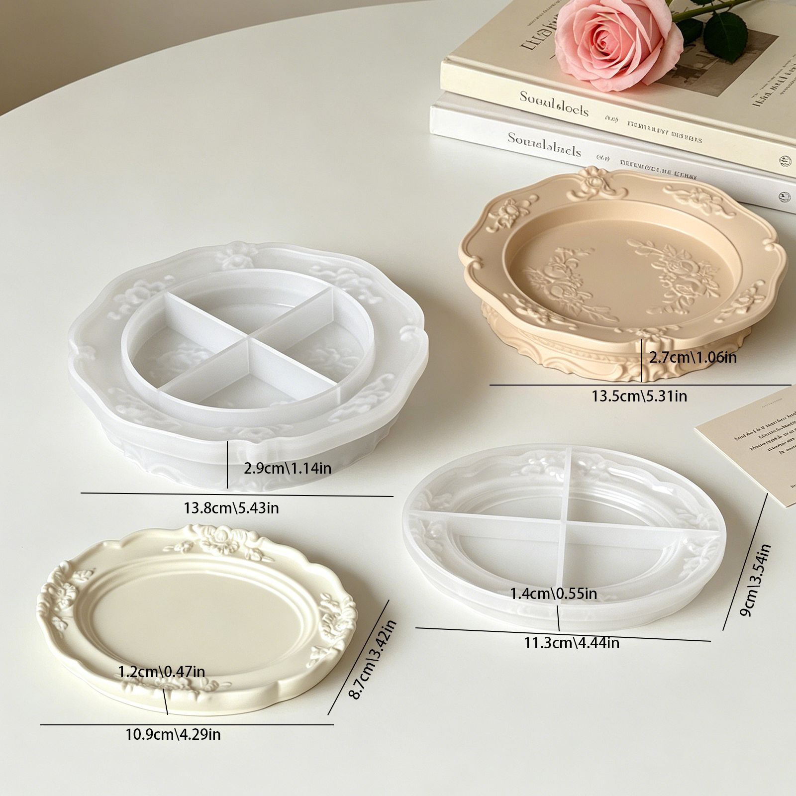 Elegant Vintage Baroque Lace S - đánh giá và giá Soap Making Bar