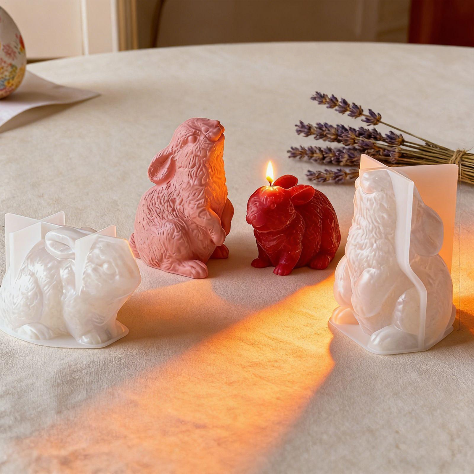 Bunny Silicone Mold 3D Craftin - đánh giá và giá Soap Making Friends