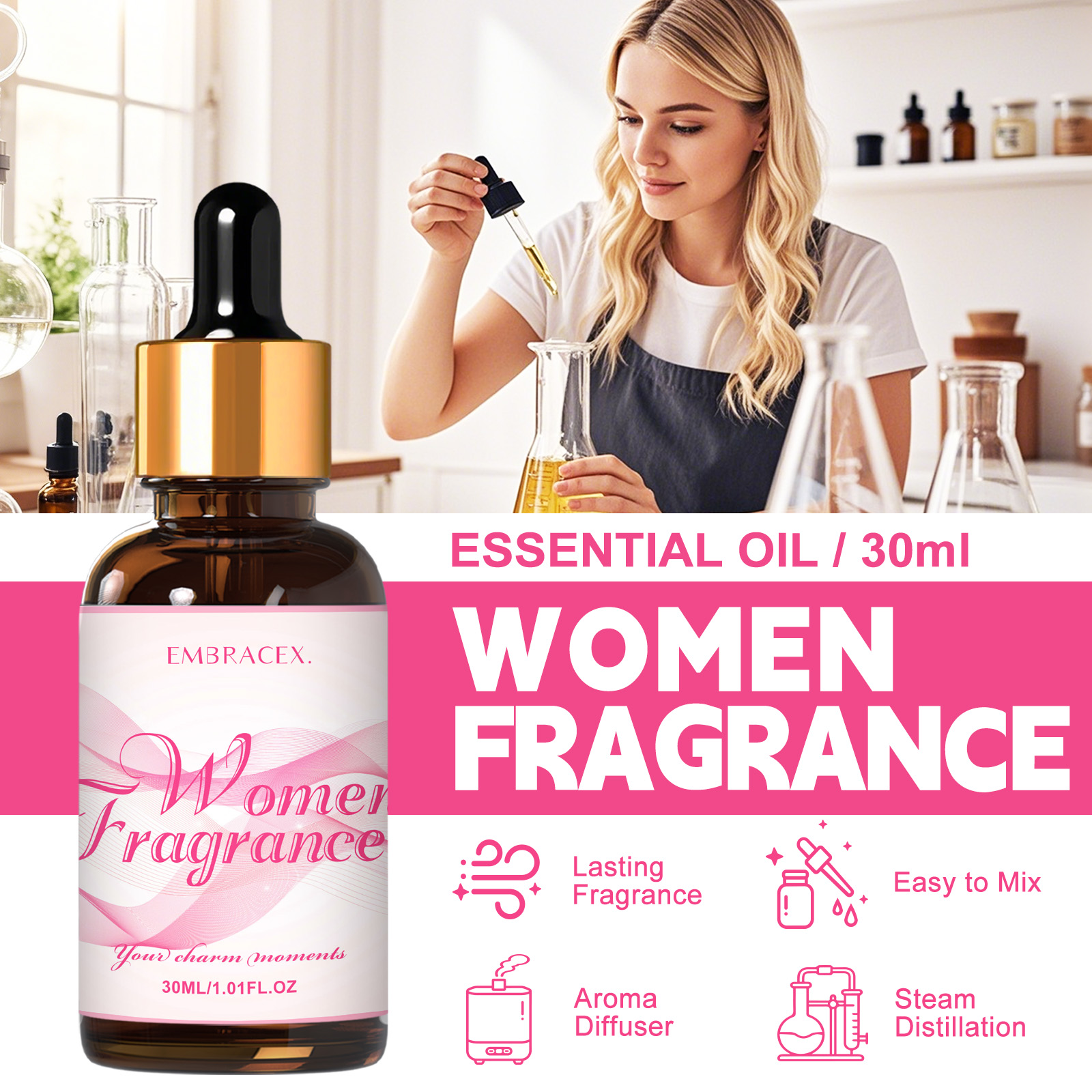 30ml Women Fragrance Essential - đánh giá và giá Soap Making Friends