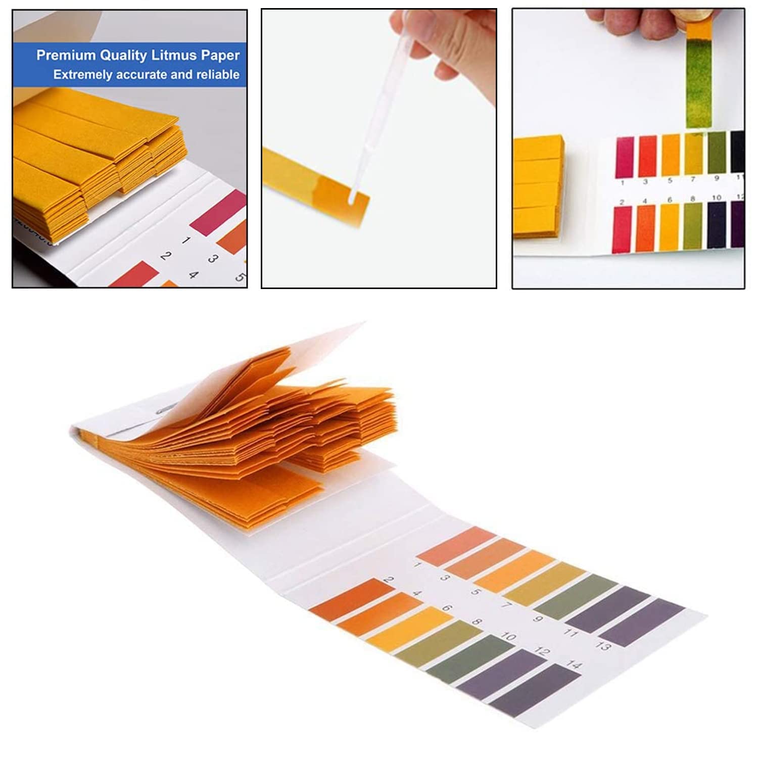 pH Test Strips 1600 Strips Ful - đánh giá và giá Soap Making Book