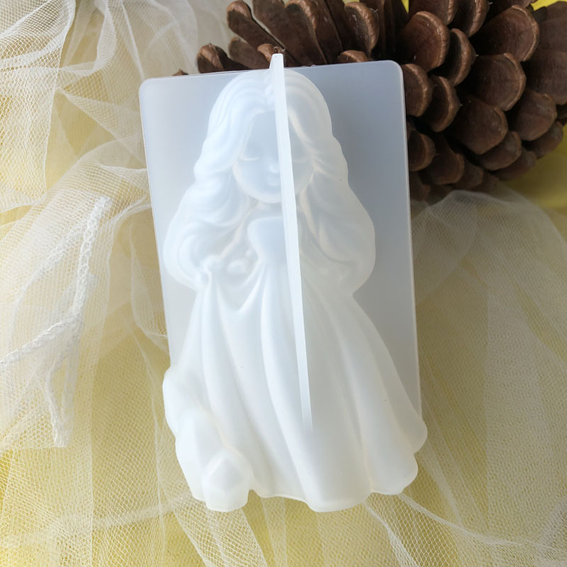 3D Cute Princess Silicone Cand - đánh giá và giá Soap Making Bar