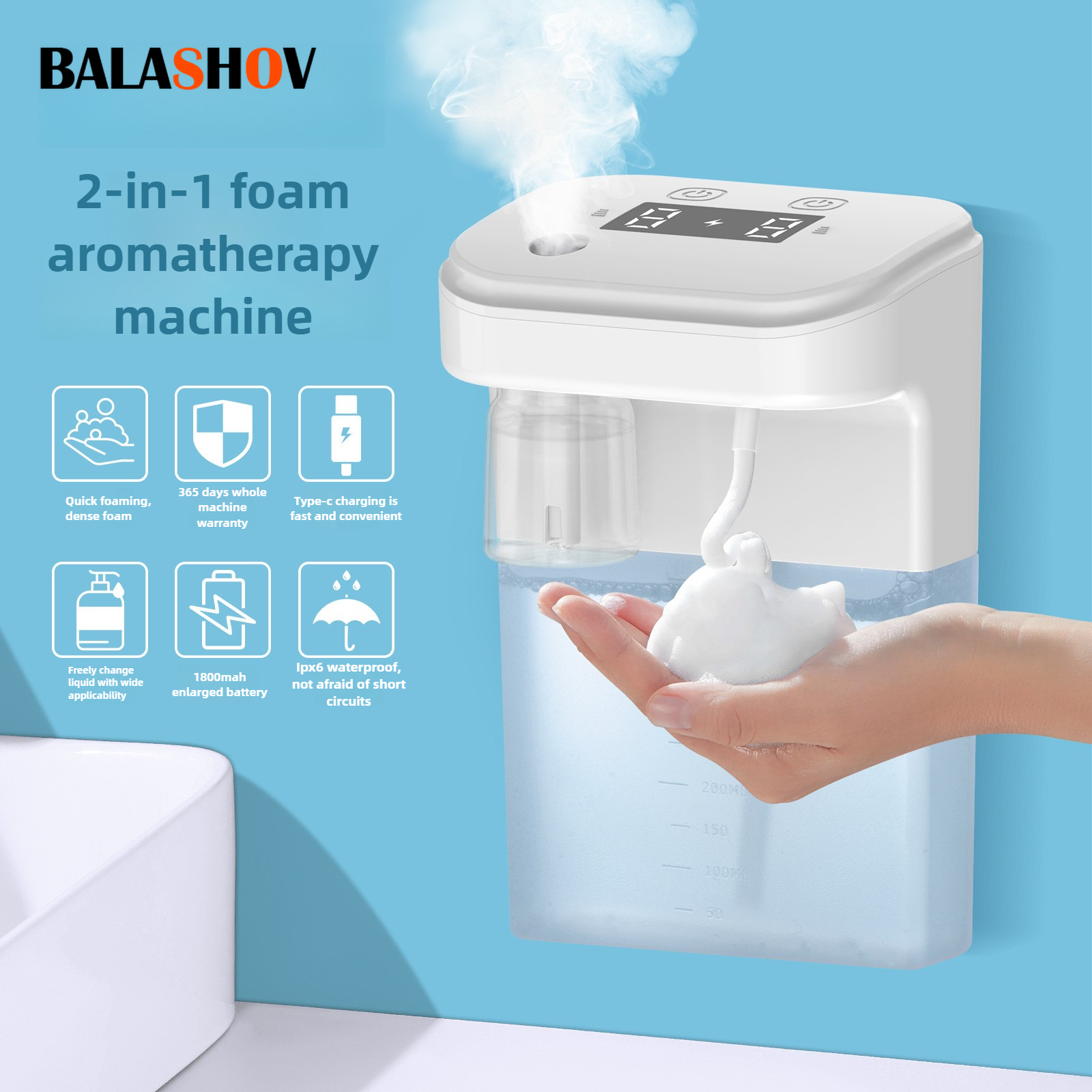 Automatic Soap Dispenser Foam  - đánh giá và giá Soap Making Machine