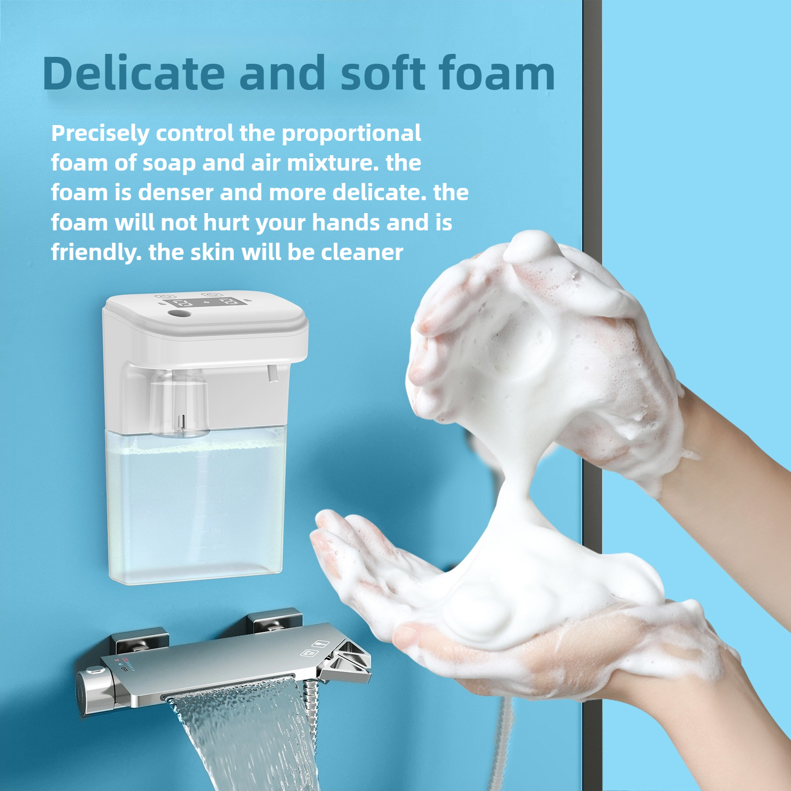 Automatic Soap Dispenser Foam  - đánh giá và giá Soap Making Machine