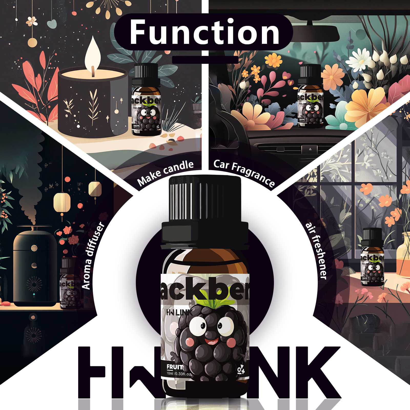 Blackberry Essential Oil Black - đánh giá và giá Soap Making Ingredients