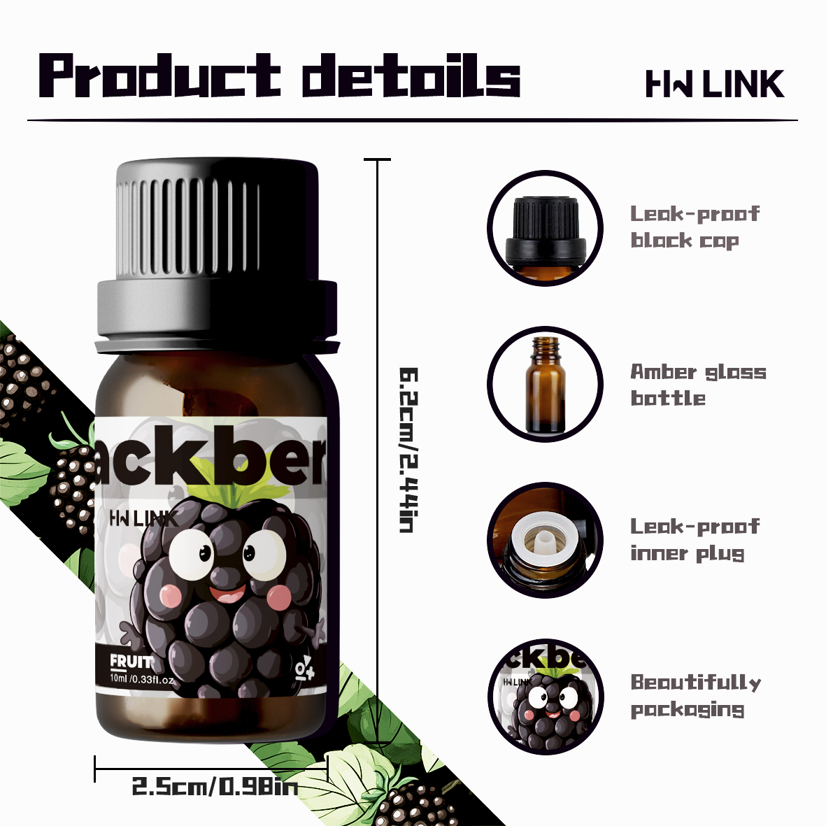 Blackberry Essential Oil Black - đánh giá và giá Soap Making Ingredients