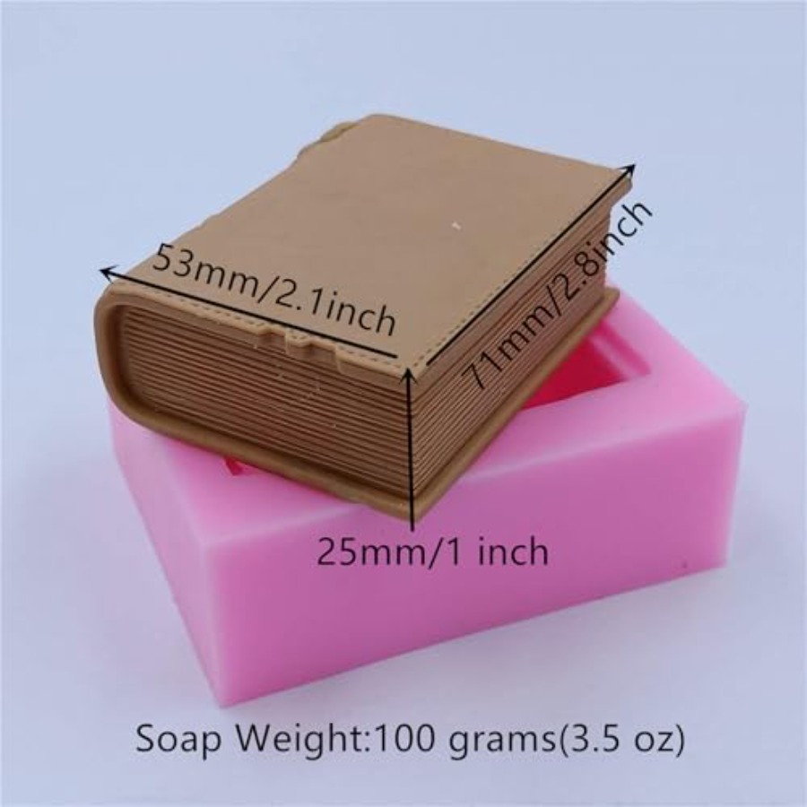 New Book Design Silicone Soap  - đánh giá và giá Soap Making Book
