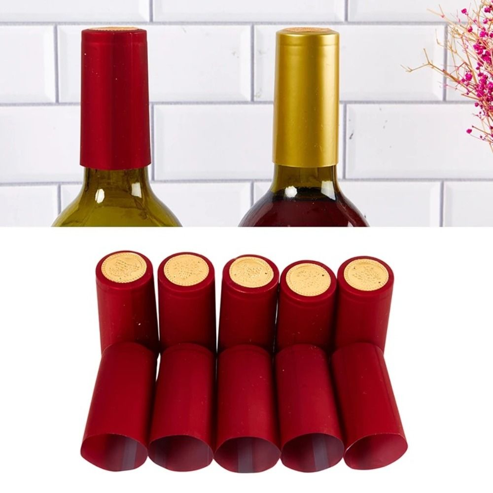 100Pcs PVC Wine Heat Shrinkabl - đánh giá và giá Shrink Wrap Pvc