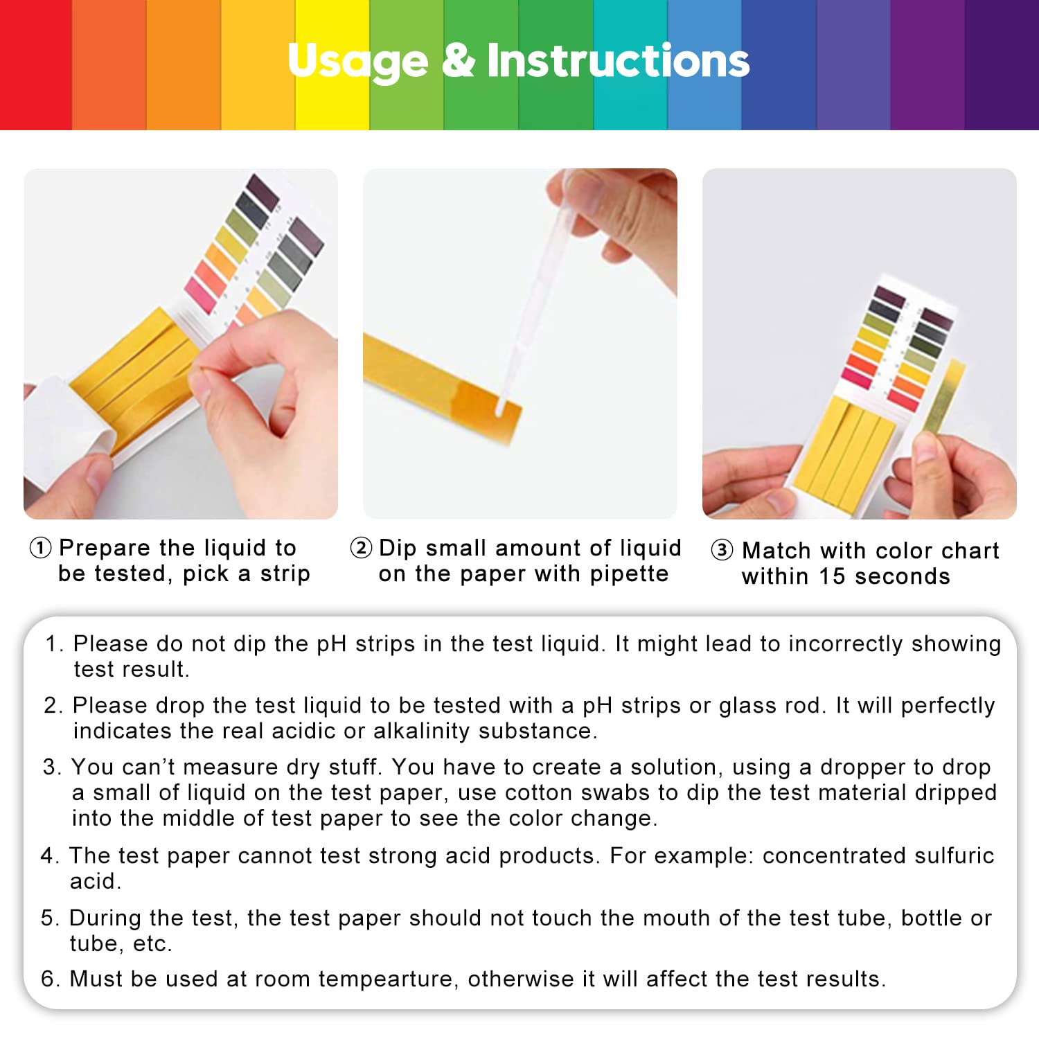 pH Test Strips 1600 Strips Ful - đánh giá và giá Soap Making Book