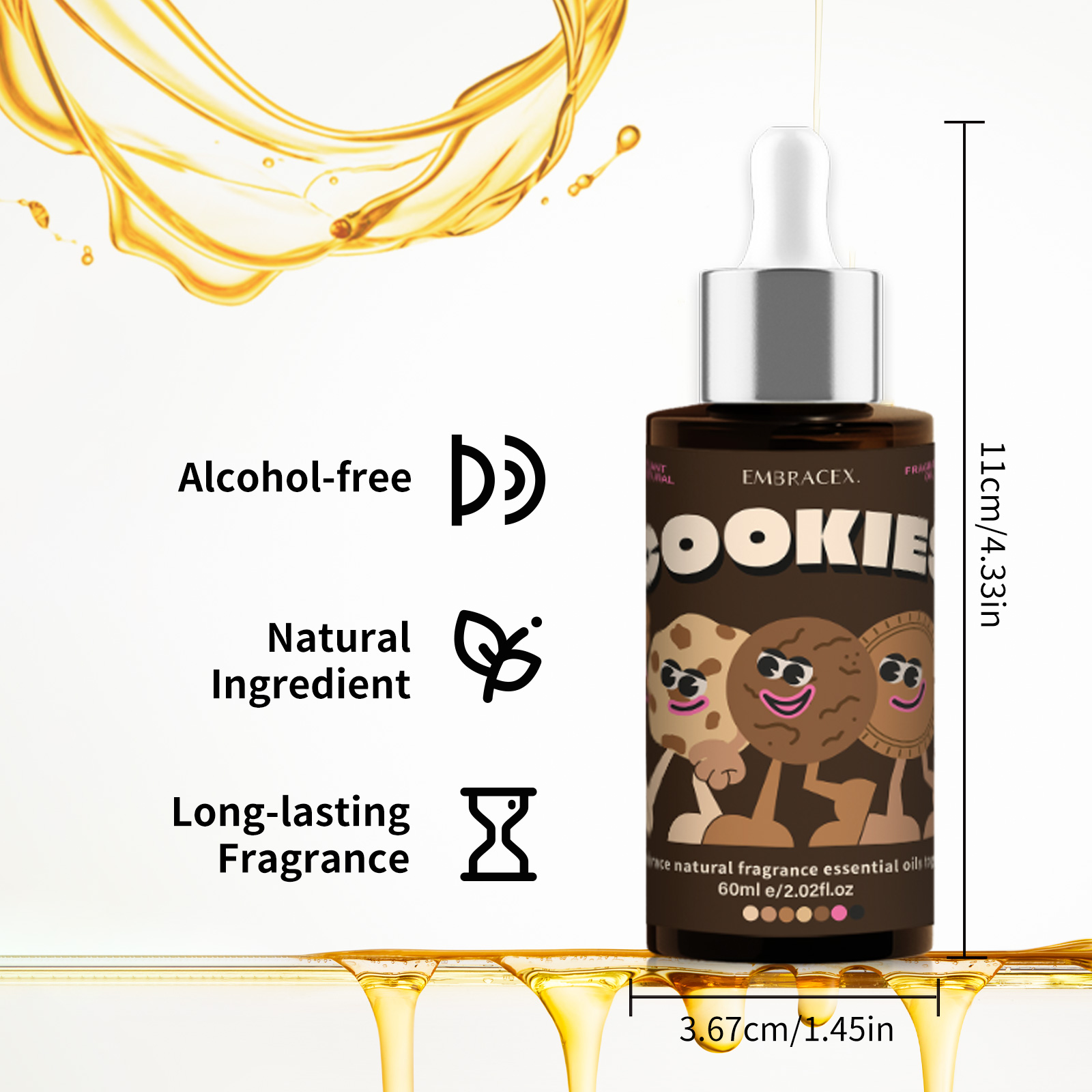 60ml Cookies Essential Oil Ski - đánh giá và giá Soap Making Friends
