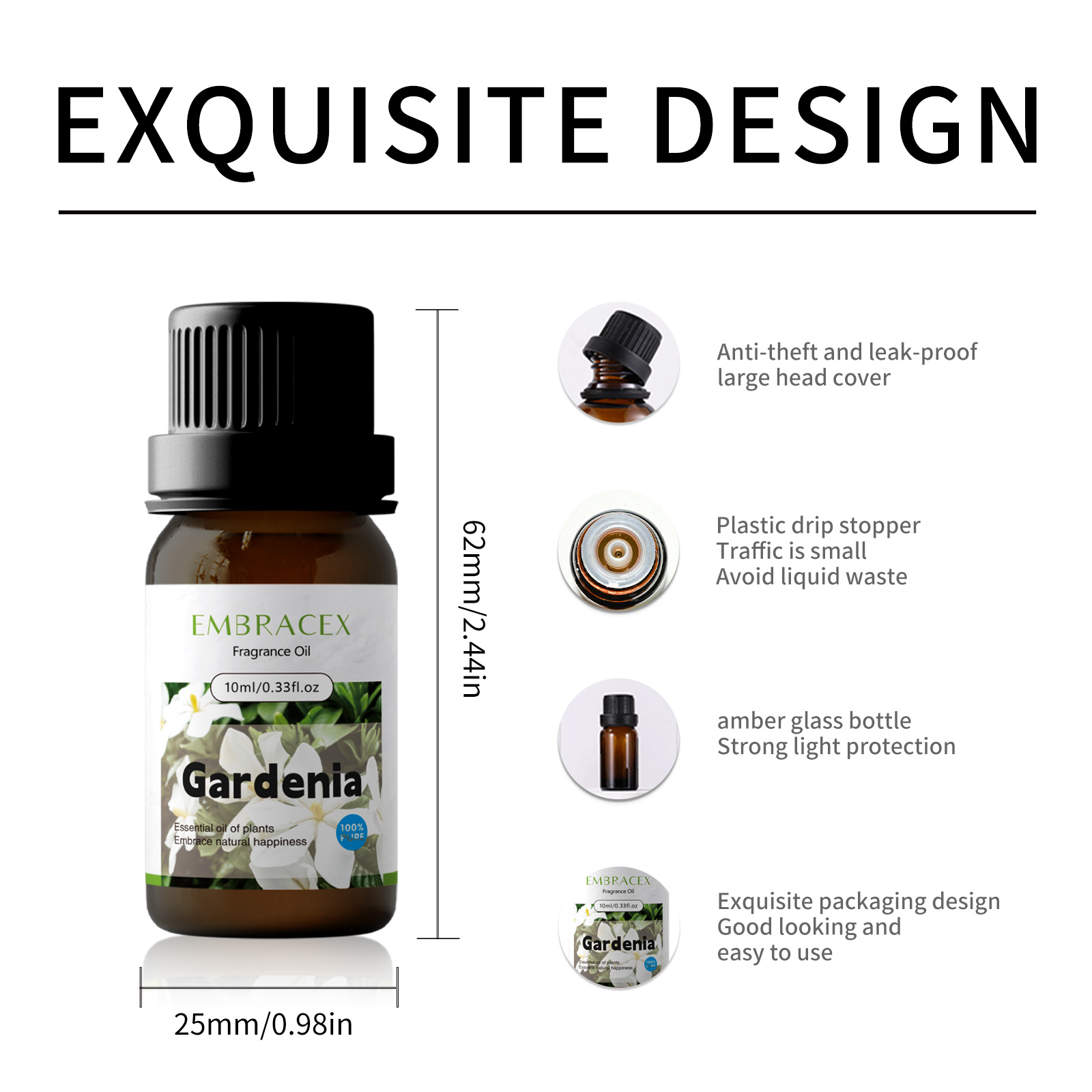 10ml Gardenia Essential Oil Ma - đánh giá và giá Soap Making Friends