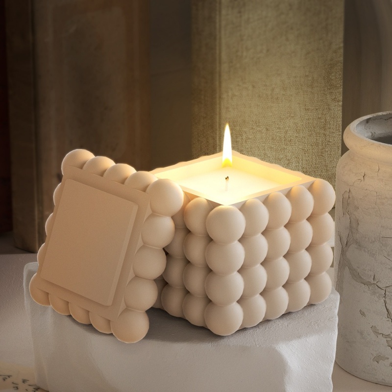 DIY 3D Bubble Cube Candle Sili - đánh giá và giá Soap Making Book