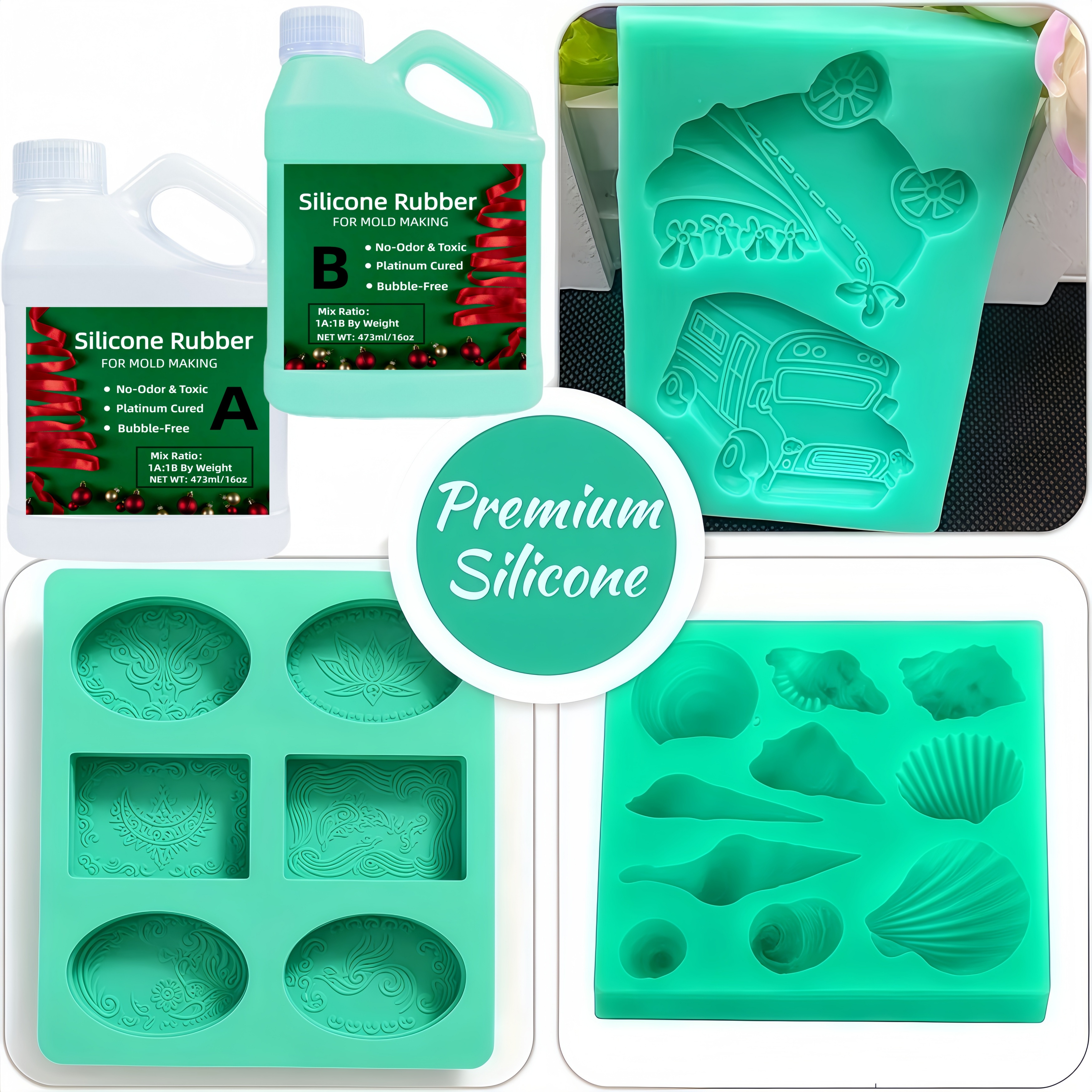 Platinum Cure Liquid Silicone  - đánh giá và giá Soap Making Ingredients