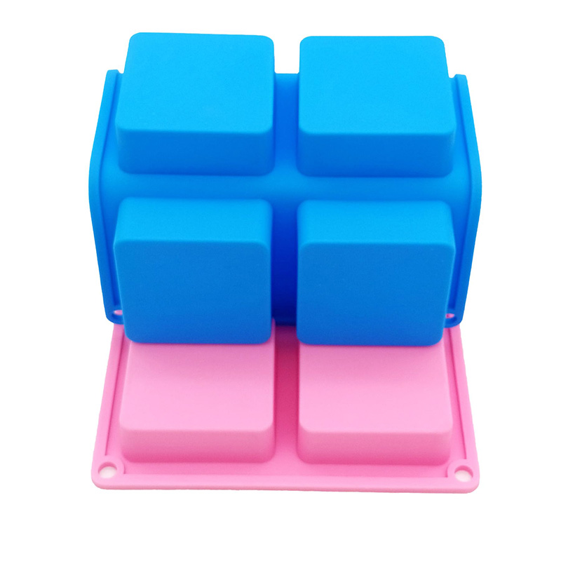 Square Soap Molds 6-Cavity Non - đánh giá và giá Soap Making Bar