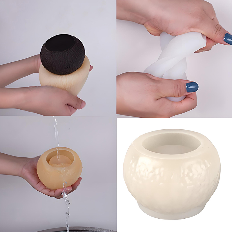 3D Simulation Coconut Silicone - đánh giá và giá Soap Making Bar