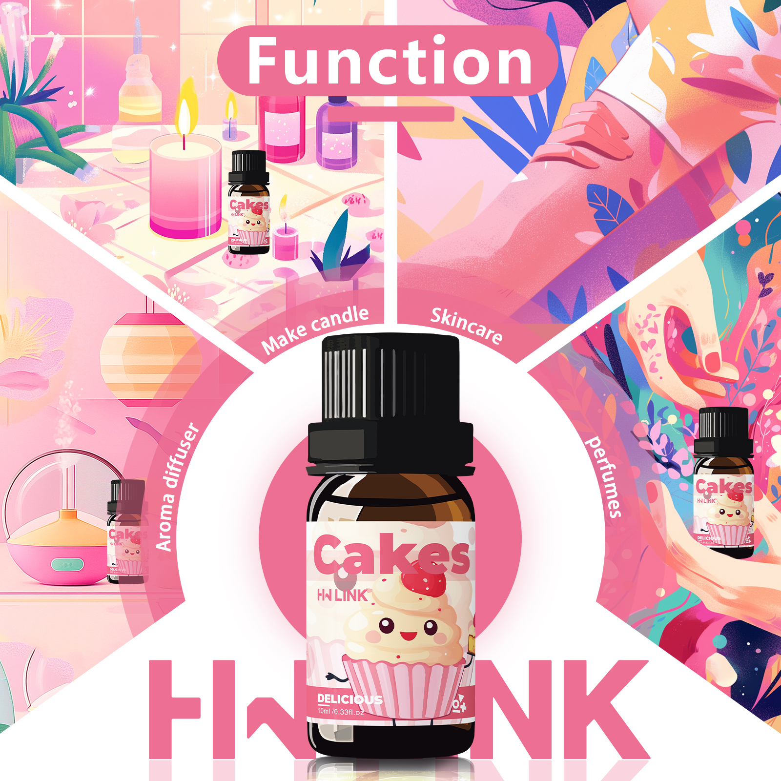 10ml Cakes Essential Oils Perf - đánh giá và giá Soap Making Ingredients