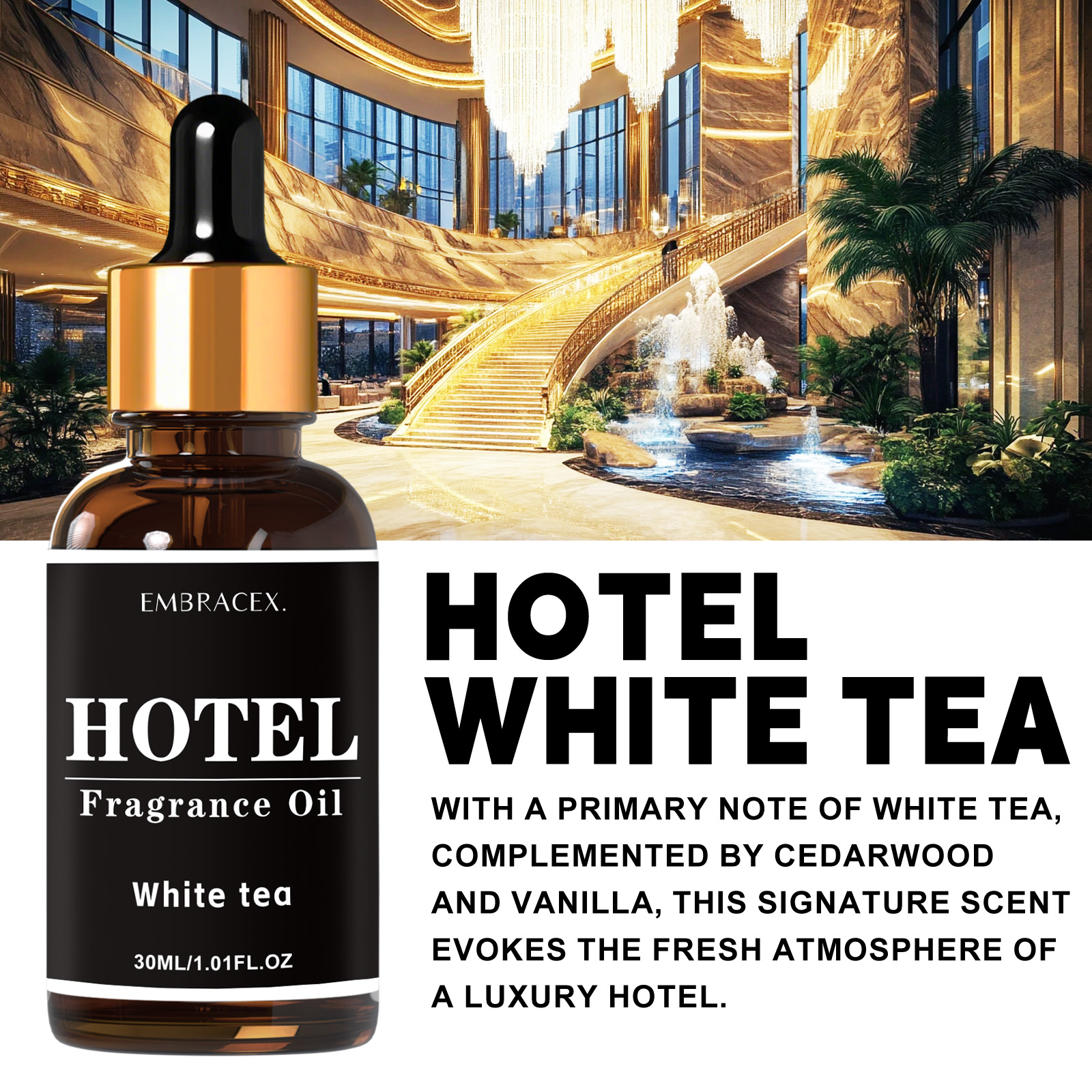 30ml Hotel White Tea Essential - đánh giá và giá Soap Making Ingredients