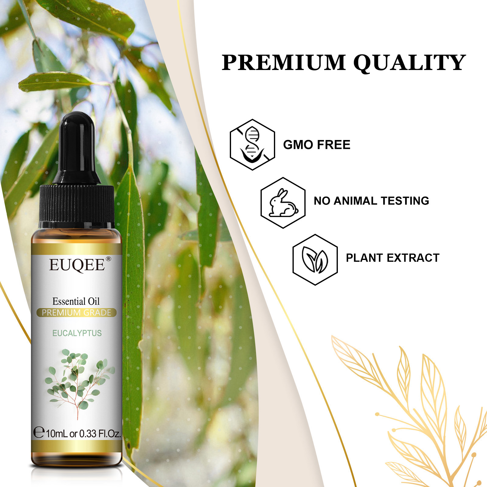 EUQEE 10ML Natural Essential O - đánh giá và giá Soap Making Ingredients