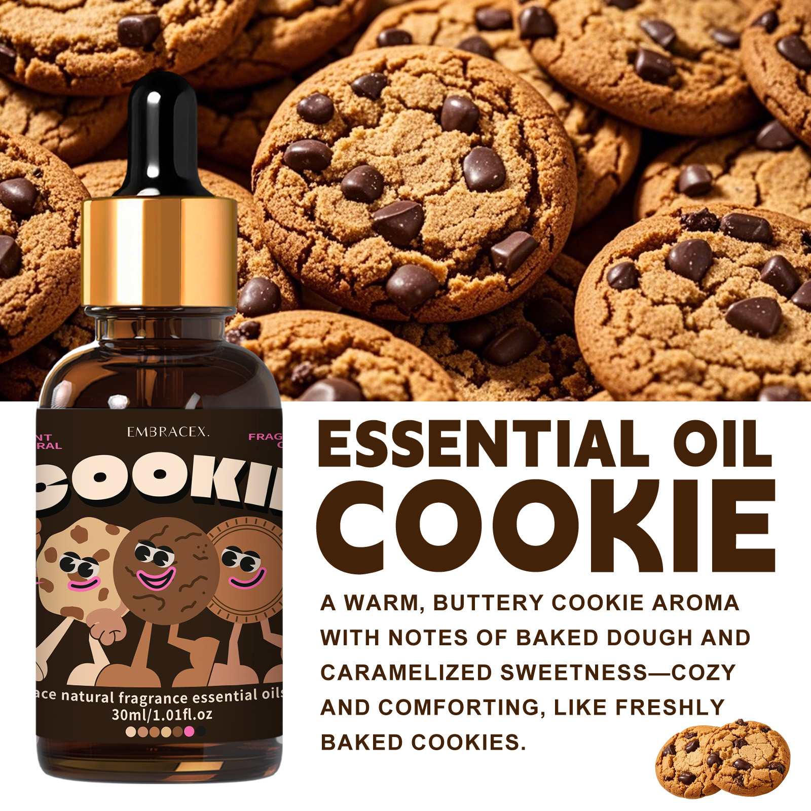 30ml Cookie Essential Oil Skin - đánh giá và giá Soap Making Friends