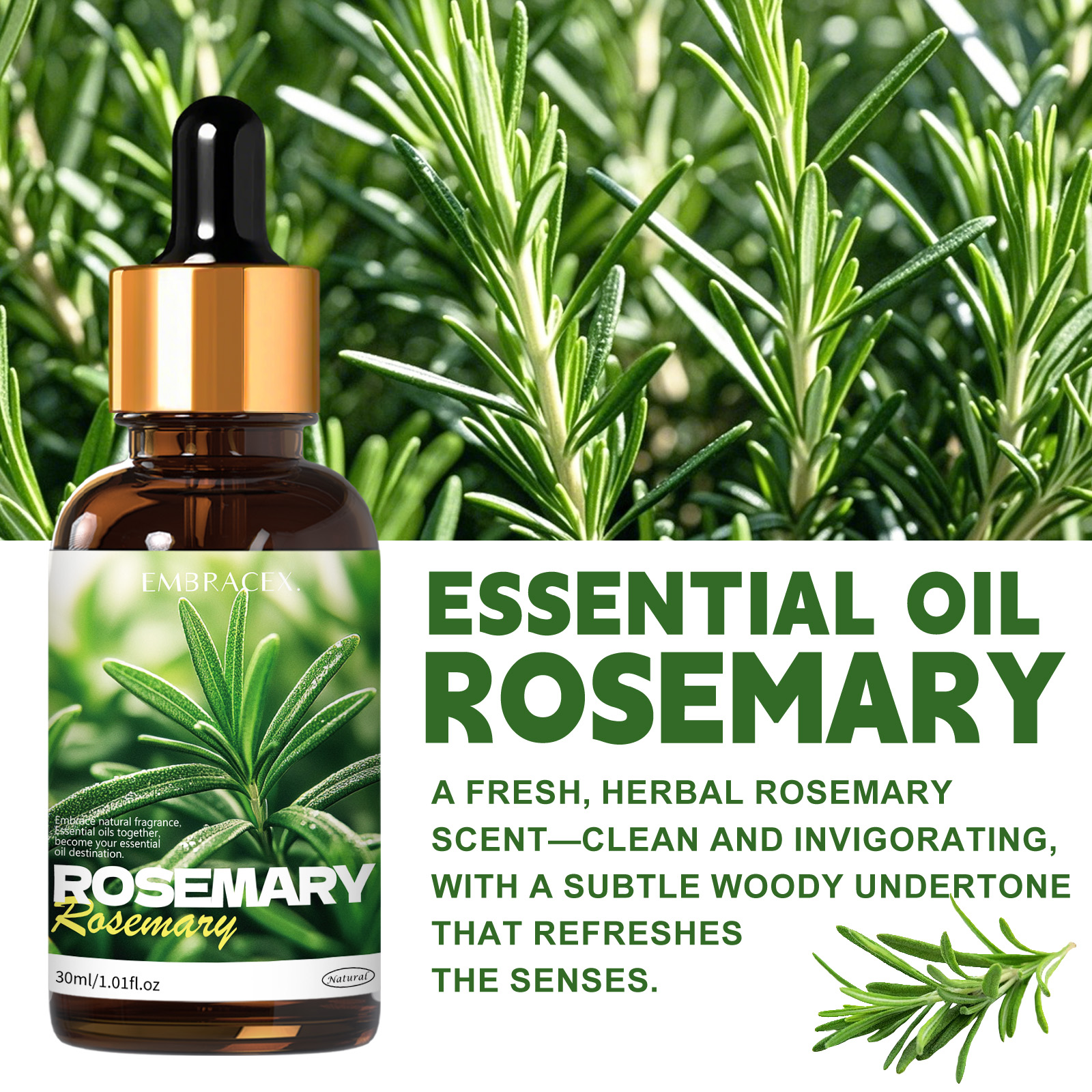 30ml Rosemary Natural Plant Es - đánh giá và giá Soap Making Friends