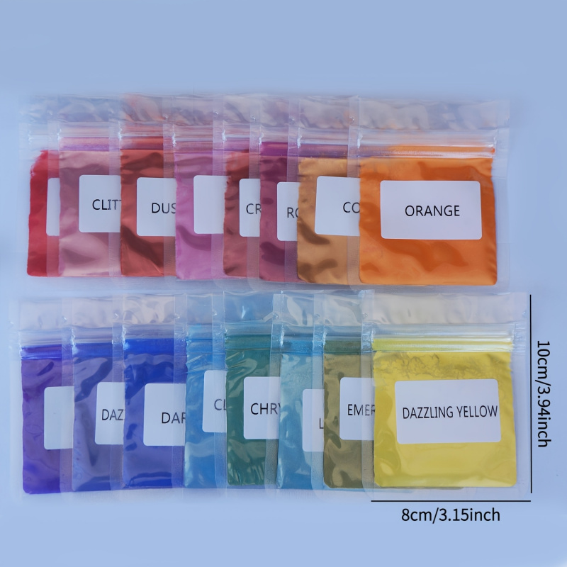 16Color Mica Powder Set，Per Pa - đánh giá và giá Soap Making Ingredients