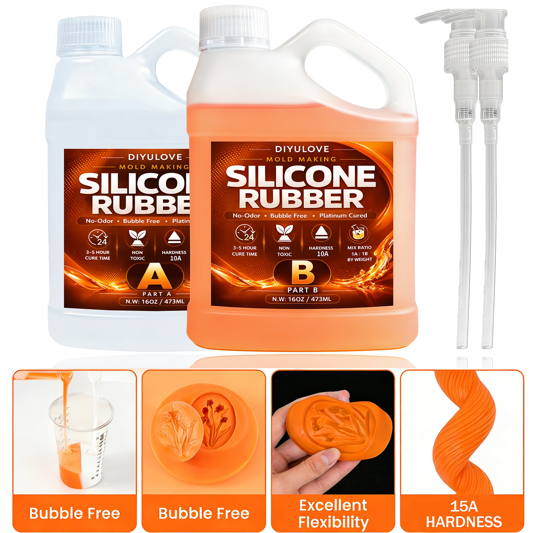 Liquid Silicone Rubber Kit,Hig - đánh giá và giá Soap Making Ingredients