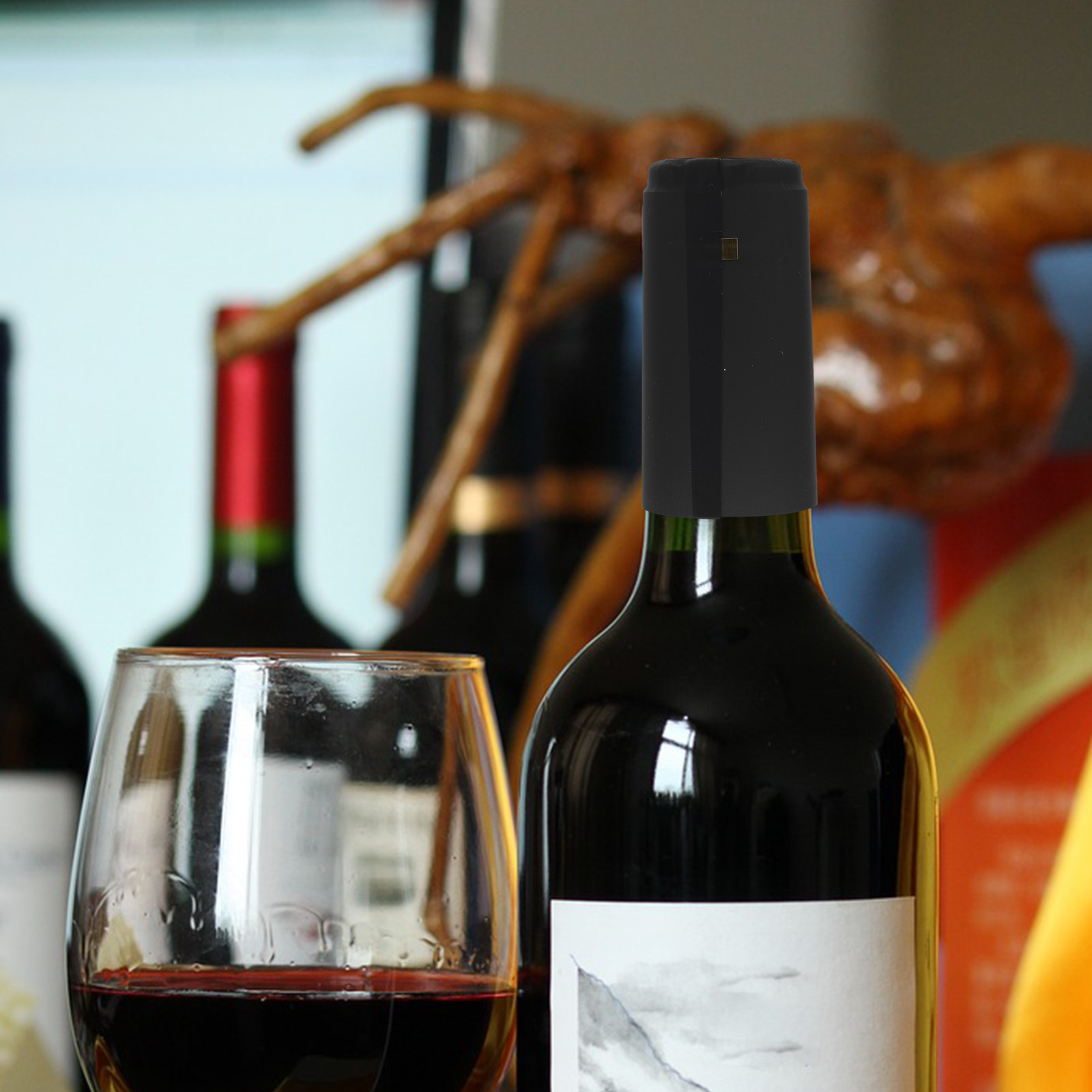 100Pcs PVC Wine Bottle Shrink  - đánh giá và giá Shrink Wrap Pvc