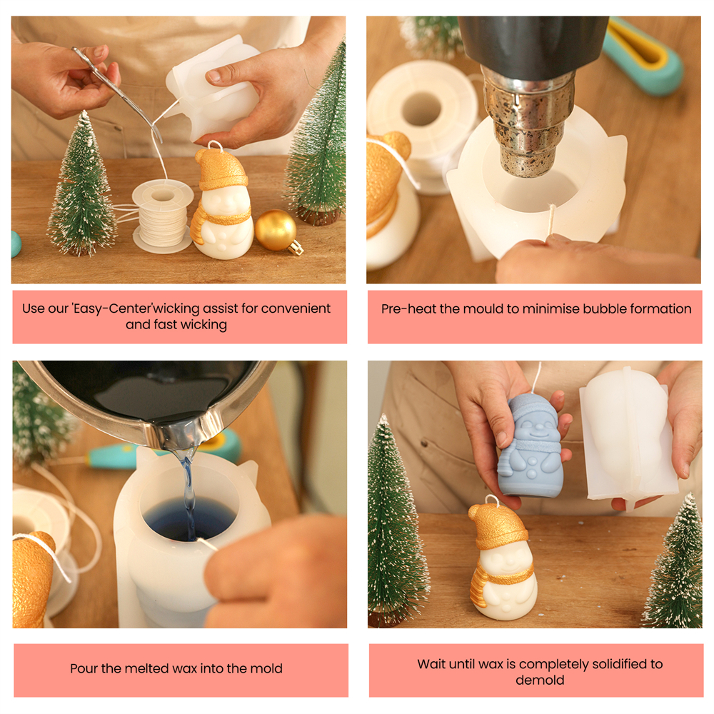 Nicole Snowy Friends Candle Si - đánh giá và giá Soap Making Friends