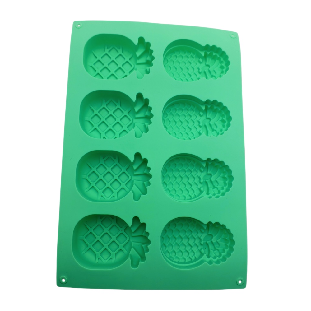 Pineapple Shape Silicone Cake  - đánh giá và giá Soap Making Tutorial