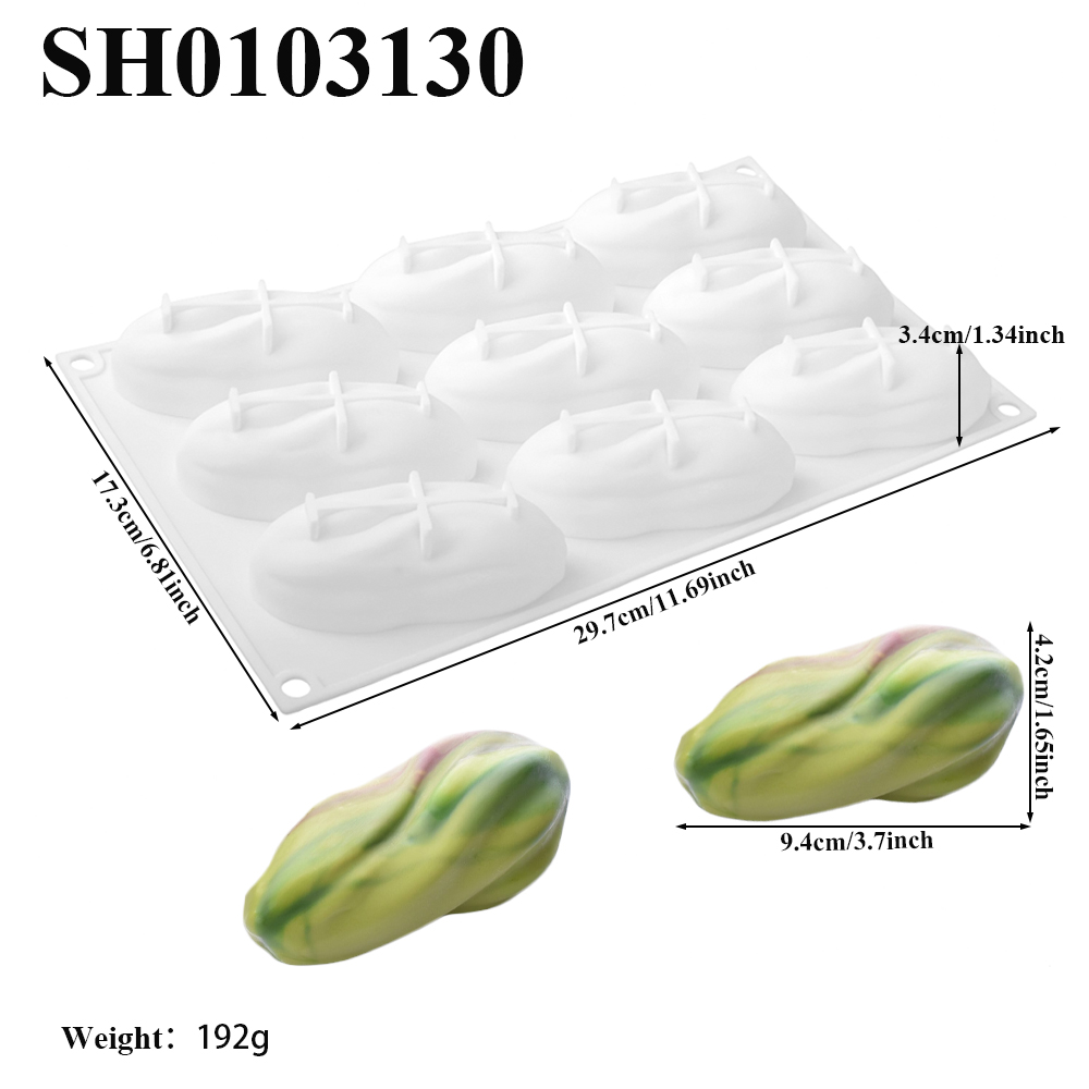 Pistachios Design 1 or 4 or 9- - đánh giá và giá Soap Making Bar