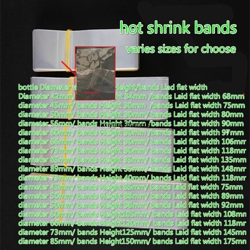 400pcs/lot PVC Hot Heat Shrink - đánh giá và giá Shrink Wrap Pvc