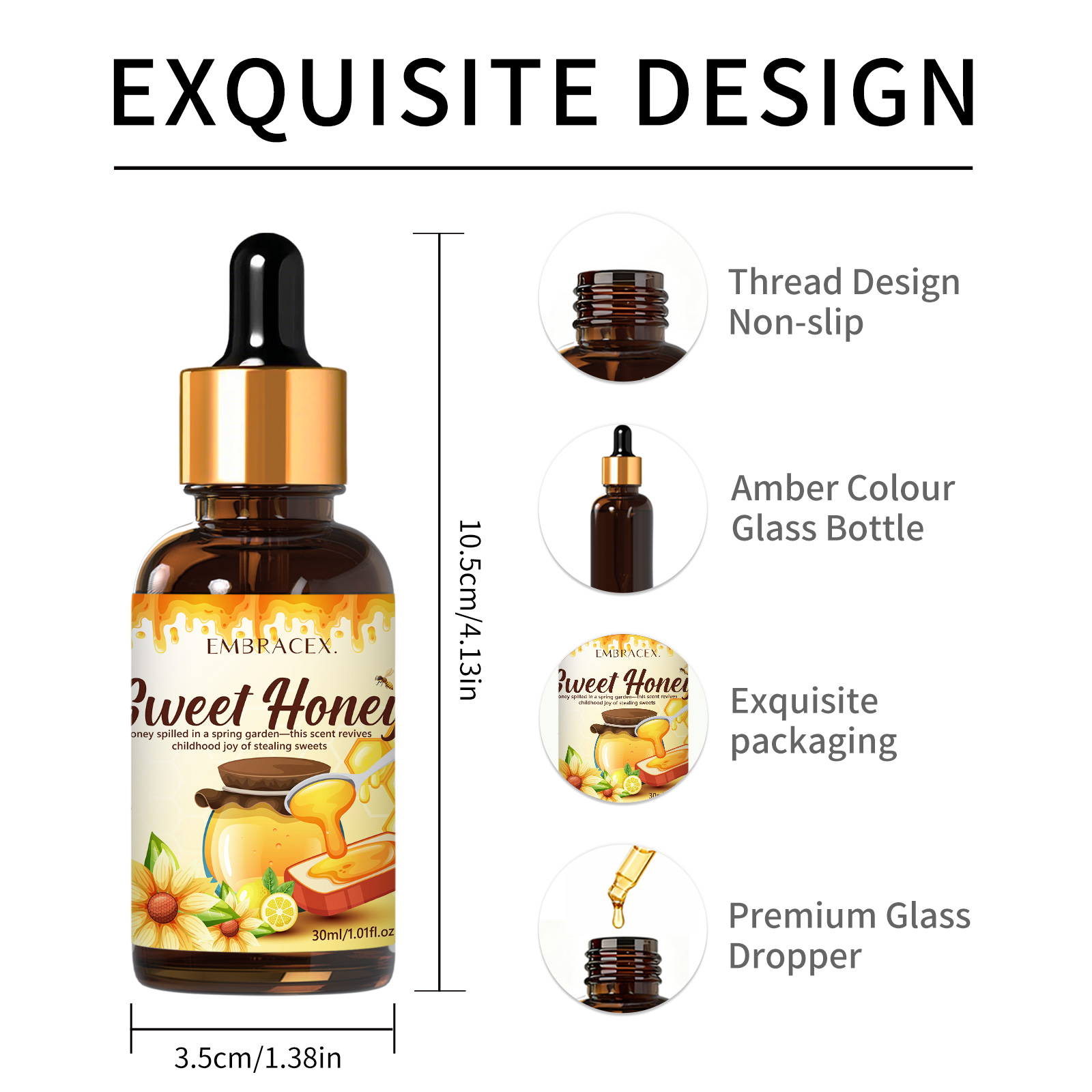 30ml Honey Essential Oil Food  - đánh giá và giá Soap Making Friends