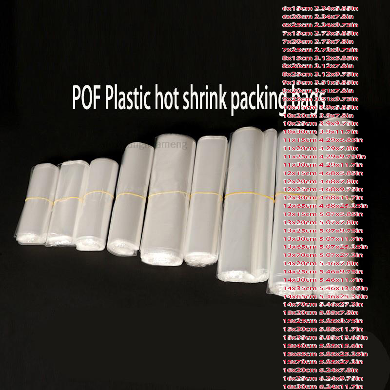 100Pcs/Lot 82 Sizes POF Heat S - đánh giá và giá Shrink Wrap Pvc