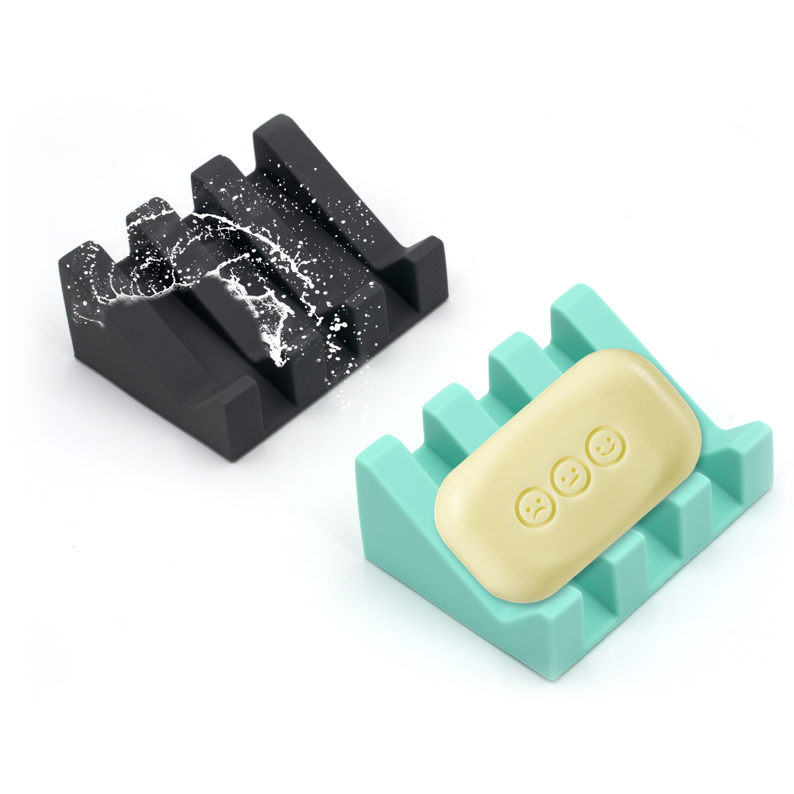 1pc silicone drainage soapdish - đánh giá và giá Soap Making Machine